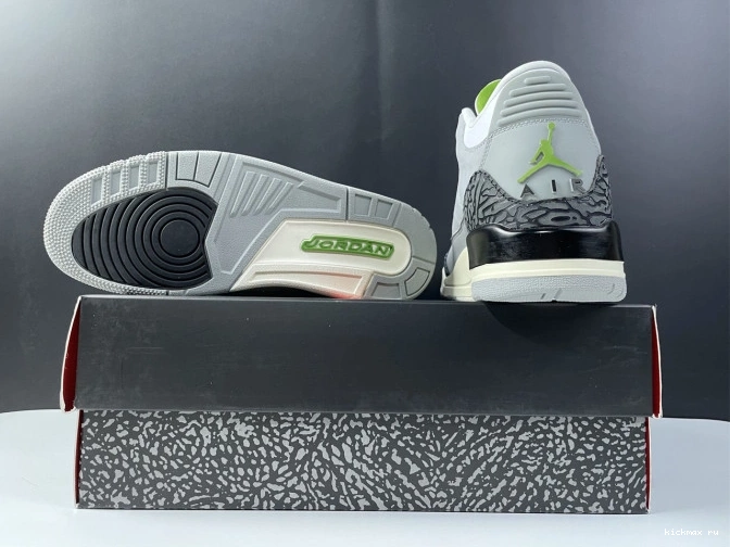 Cheap Air Chlorophyll 136064-006 3 Jordan Retro 0811